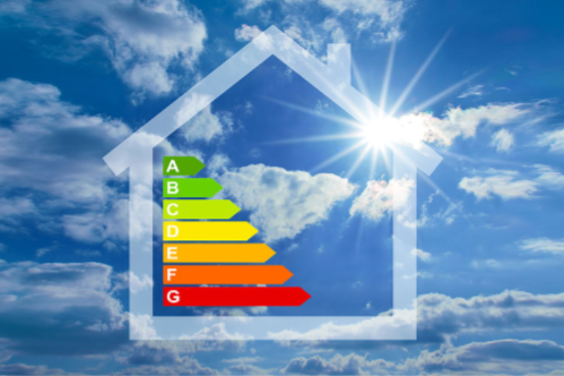 Farbskala für Energieausweis
