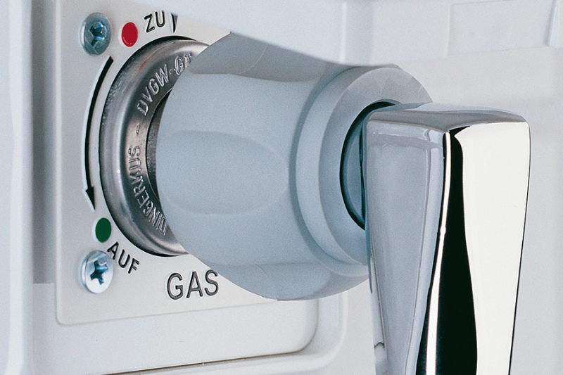 Praktische Gassteckdose