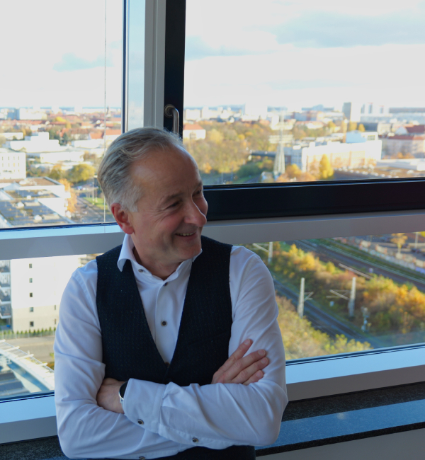 Dieses Bild zeigt Jens Fritsche und verdeutlicht das Thema Jens Fritsche, Centermanager des Storkower Bogens, im Interview