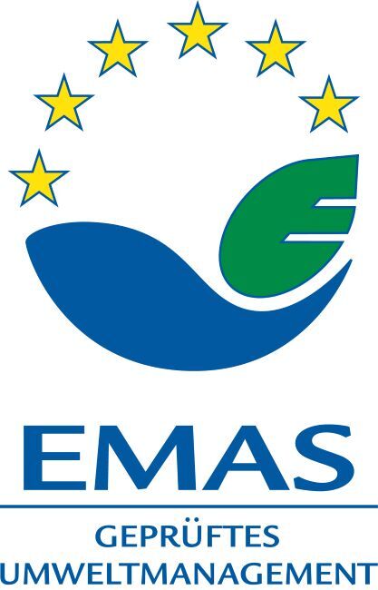 Dieses Bild zeigt das Logo des EMAS und verdeutlicht das Thema EMAS Umweltmanagementsystem im Unternehmen