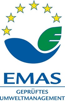 Dieses Bild zeigt das Logo des EMAS und verdeutlicht das Thema EMAS Umweltmanagementsystem im Unternehmen