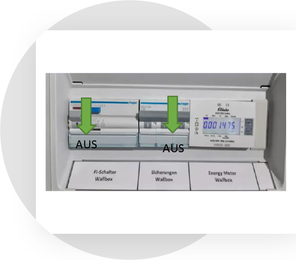 FI-Schutzschalter ausschalten