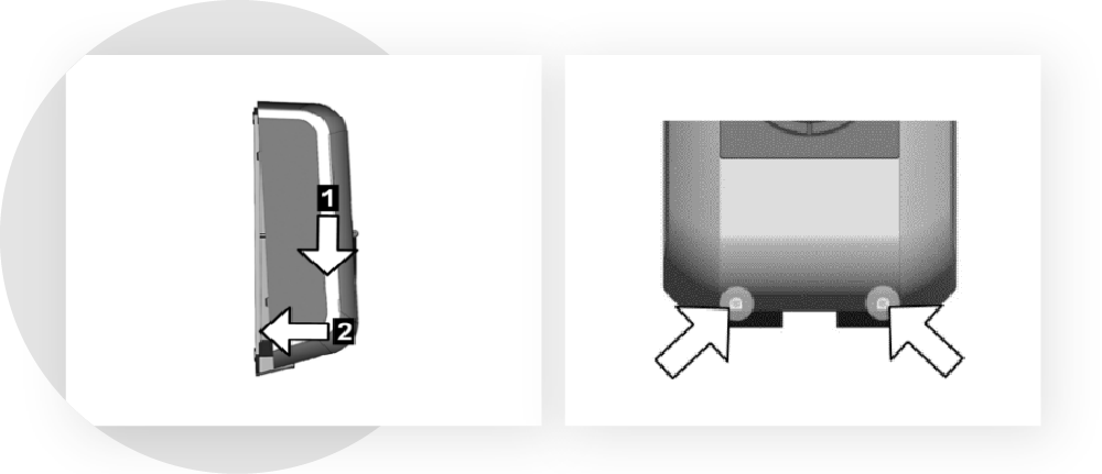 Gehäuseabdeckung befestigen