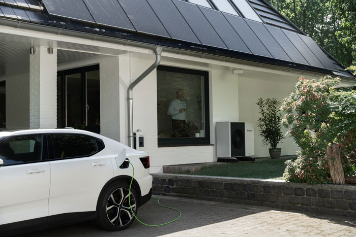 Feststoffbatterien Nahaufnahme Wallbox