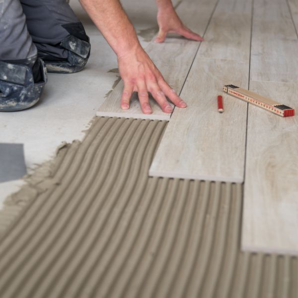 Fliesen verlegen