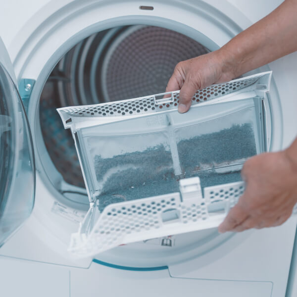 Wäschetrockner von Fusseln reinigen