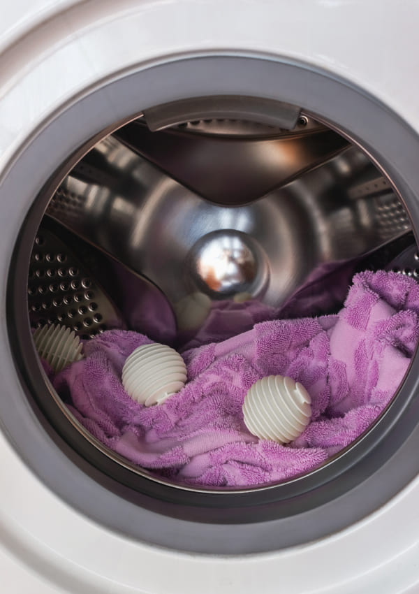 Trockenbälle im Wäschetrockner