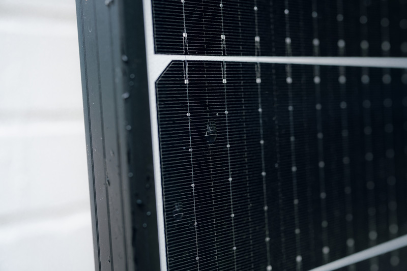 Solarmodul Nahaufnahme