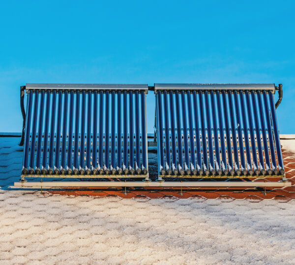 Solarthermie auf dem Dach