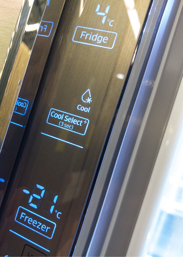 Kühlschrank-Einstellungen