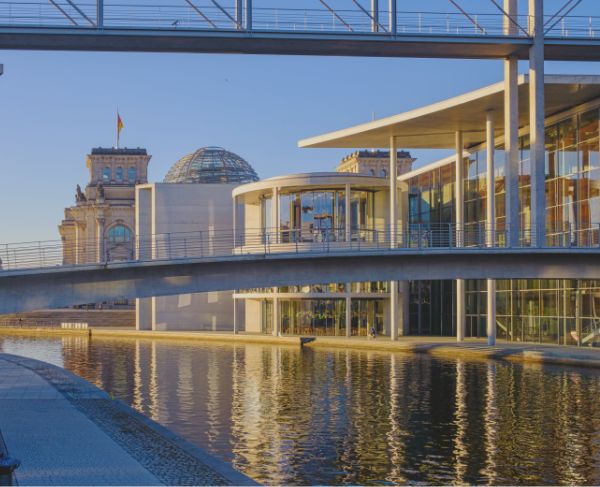 Regierungsviertel in Berlin