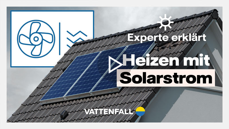 Thumbnail YouTube: Heizen mit PV