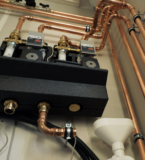 Heizungsrohre für Wärmepumpen