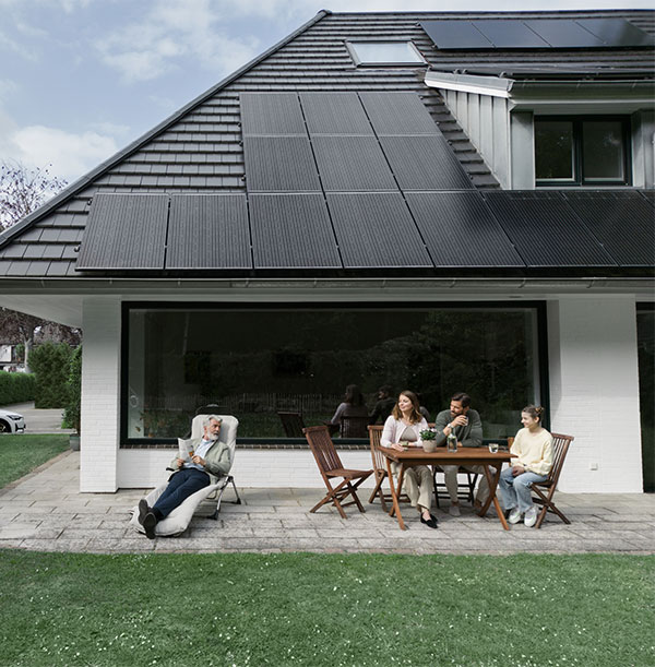 Einfamilienhaus Familie