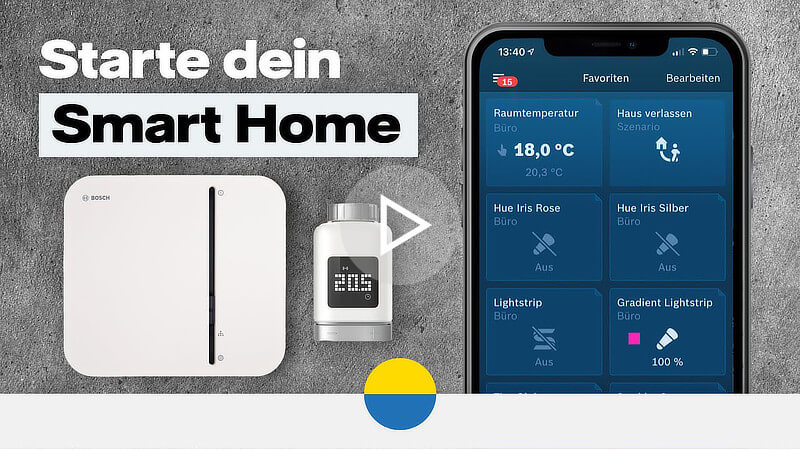 Vorschaubild vom Video „Das Bosch Starter Set: So geht smartes Heizen!“