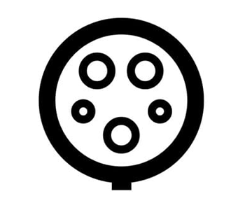 Vattenfall eMobility Typ 1 stecker elektroauto Icon