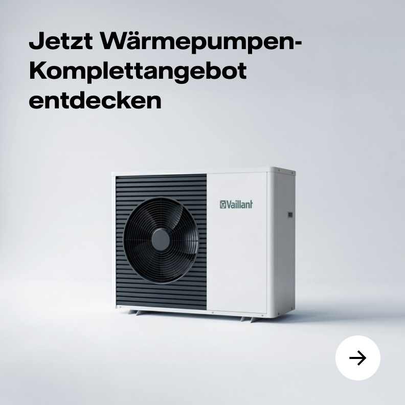 Zum Wärmepumpen-Komplettangebot