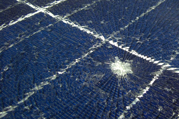 Kaputtes Solarmodul